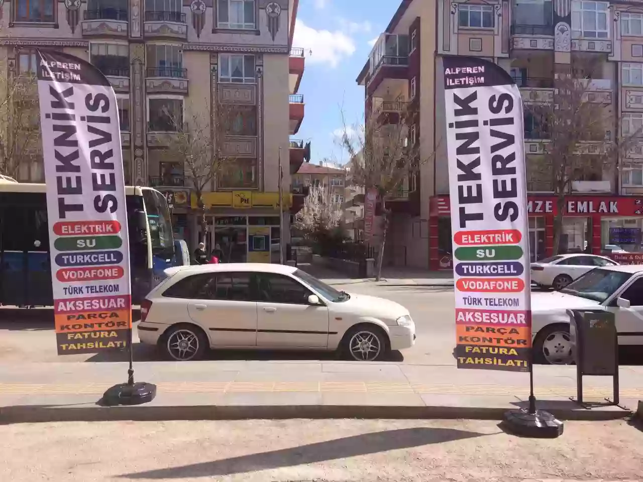Gsm Teknik Servisi Yol Bayrağı Örnekleri