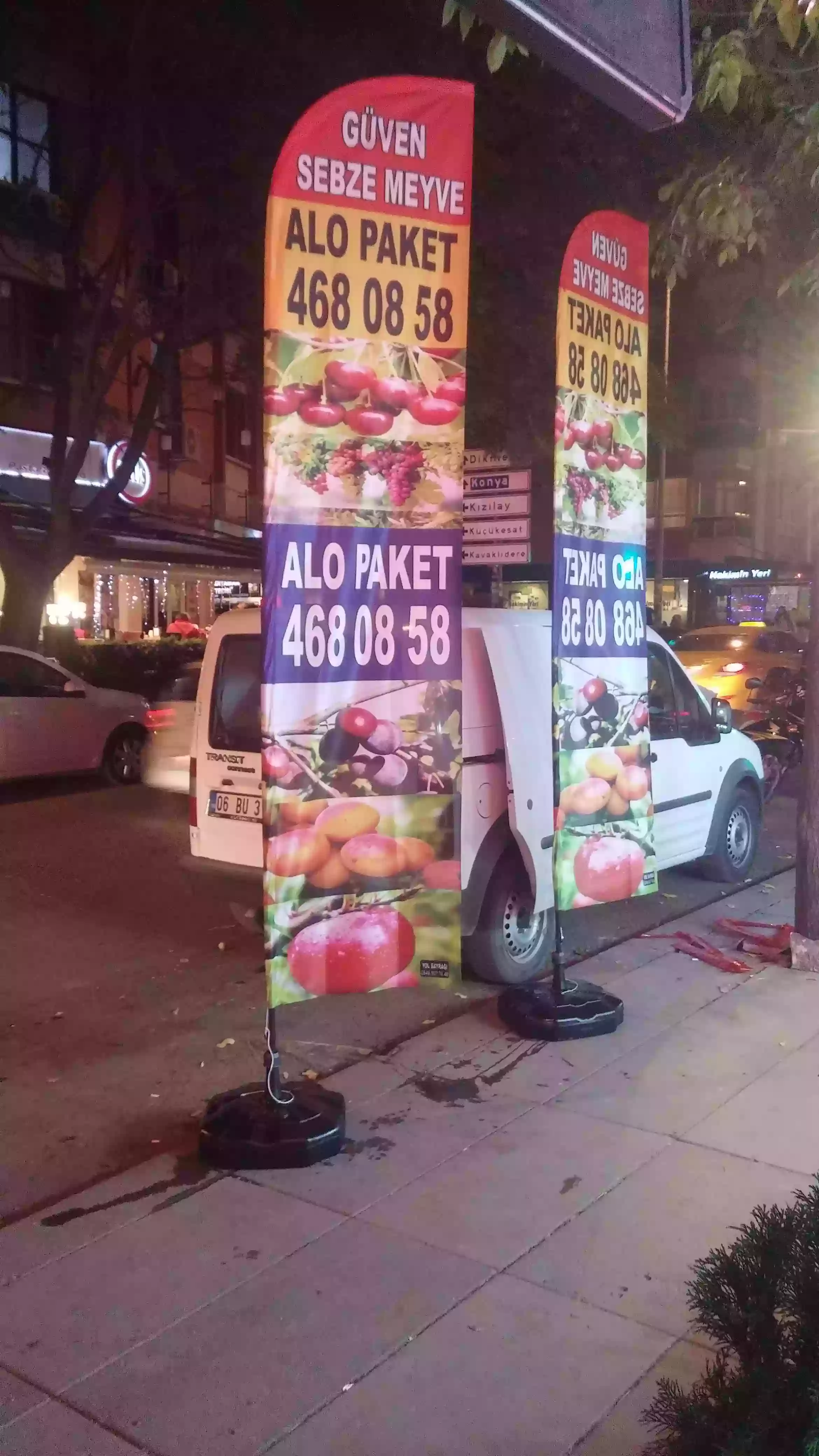 Manav Yol Bayrağı Örnekleri