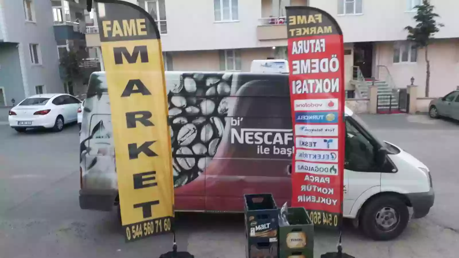 Market Yol Bayrağı Örnekleri